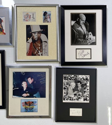 Lot 1 - JAMES BOND - AUTOGRAPHS INC DESMOND LLEWELYN.