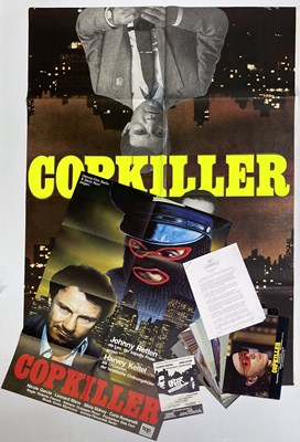 Lot 96 - SEX PISTOLS INTEREST - COP KILLER / ORDER OF DEATH EPHEMERA.