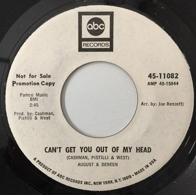 Lot 35 - AUGUST & DENEEN - WE GO TOGETHER 7" (US PROMO - ABC - 45-11082)