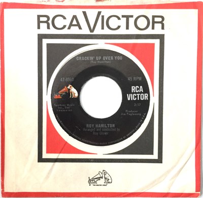 Lot 37 - ROY HAMILTON - CRACKIN' UP OVER YOU/ WALK HAND IN HAND 7" (US NORTHERN - RCA VICTOR - 47-8960)