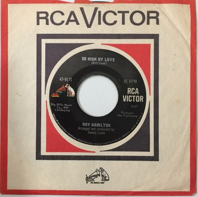 Lot 38 - ROY HAMILTON - SO HIGH MY LOVE/ YOU SHOOK ME UP 7" (US STOCK - RCA VICTOR - 47-9171)
