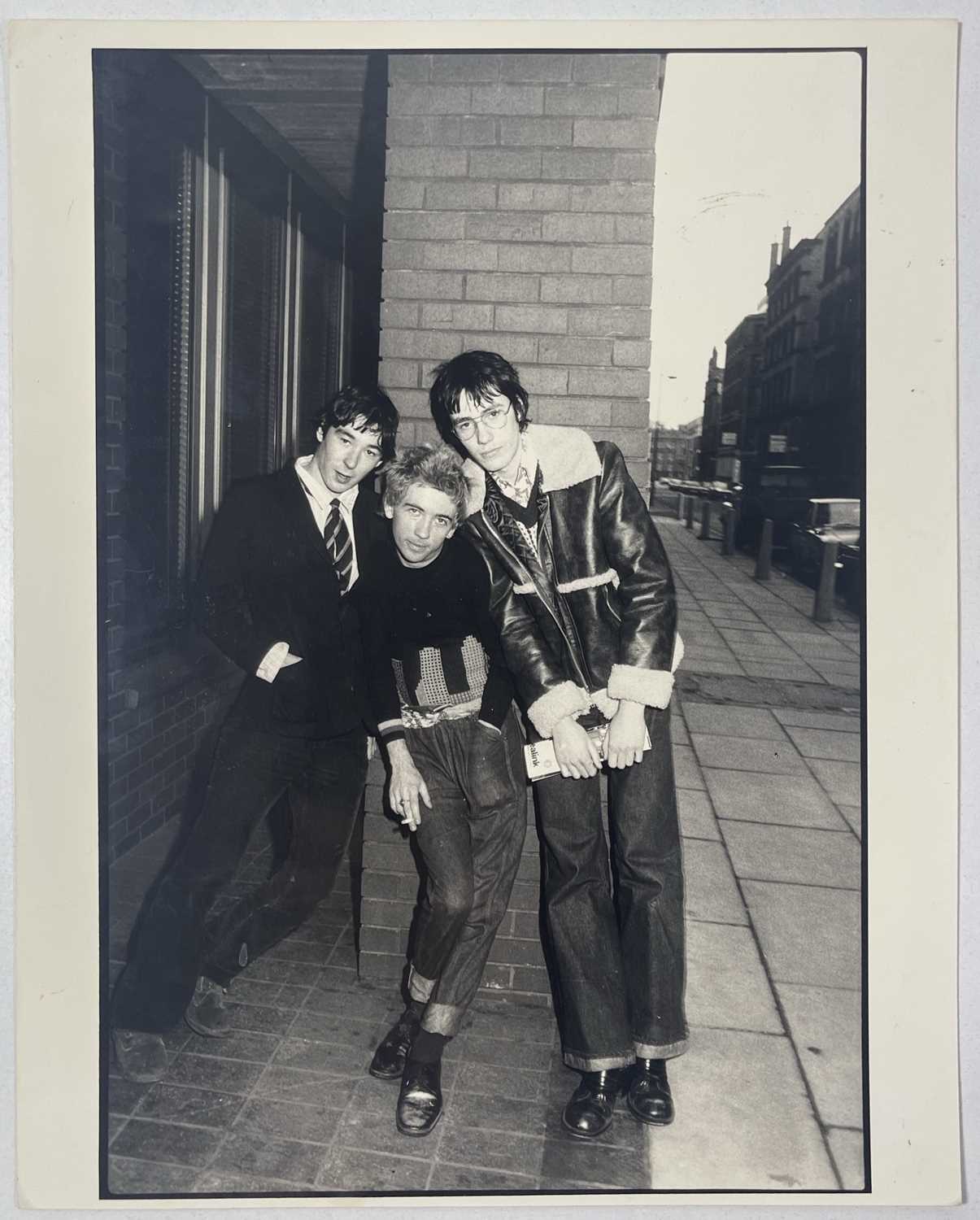 Lot 48 - BUZZCOCKS - ORIGINAL C 1970S 8X10" PHOTOGRAPH.