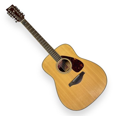 Lot 18 - YAMAHA FG720S-12 ACOUSTIC GUITAR - 12-STRING.