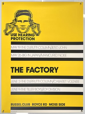 Lot 16 - JOY DIVISION / FACTORY INTEREST - OFFICIAL PETER SAVILE FAC 1 LICENSED REPRINT WITH COA.
