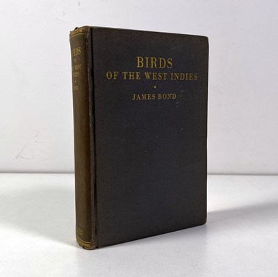 Lot 14 - JAMES BOND INTEREST - JAMES BOND - BIRD OF THE WEST INDIES (1936, US 1ST EDITION) - INSPIRATION FOR THE NAMING OF BOND.