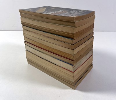 Lot 50 - IAN FLEMING - JAMES BOND - A FULL SET OF FIRST EDITION PAN PAPERBACKS.