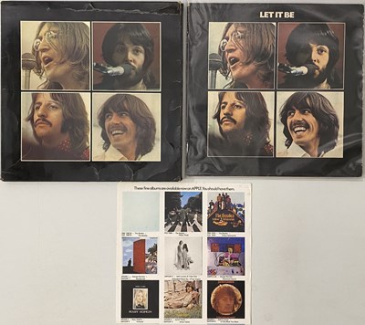 Lot 11 - THE BEATLES - LET IT BE BOX LP w/ BOOKLET (PXS 1)