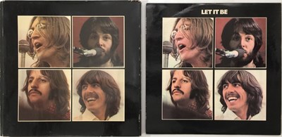 Lot 40 - THE BEATLES - LET IT BE BOX LP w/ BOOKLET (PXS 1)