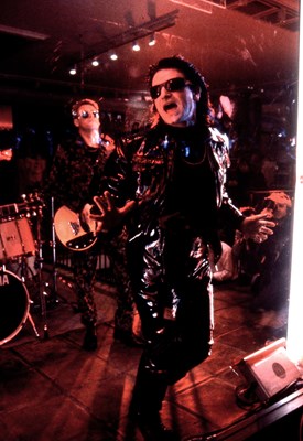 Lot 4 - U2 IN CARNABY STREET - NEGATIVES C 1991 – WITH COPYRIGHT