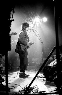 Lot 5 - ECHO AND THE BUNNYMEN - ORIGINAL CONTACT SHEET - WITH COPYRIGHT