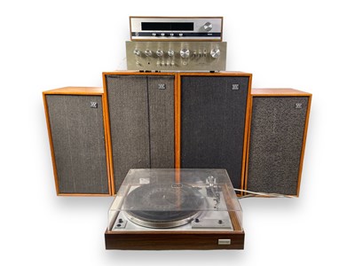 Lot 7 - HIFI AUDIO EQUIPMENT (ROTEL, WHARFEDALE, TOSHIBA)