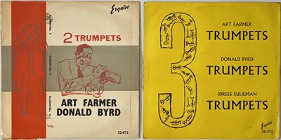 Lot 1 - ART FARMER / DONALD BYRD - ESQUIRE LP PACK