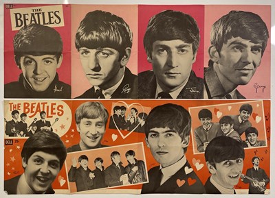 Lot 262 - THE BEATLES - POSTERS AND PRINTS INC ORIGINAL DELL POSTERS.