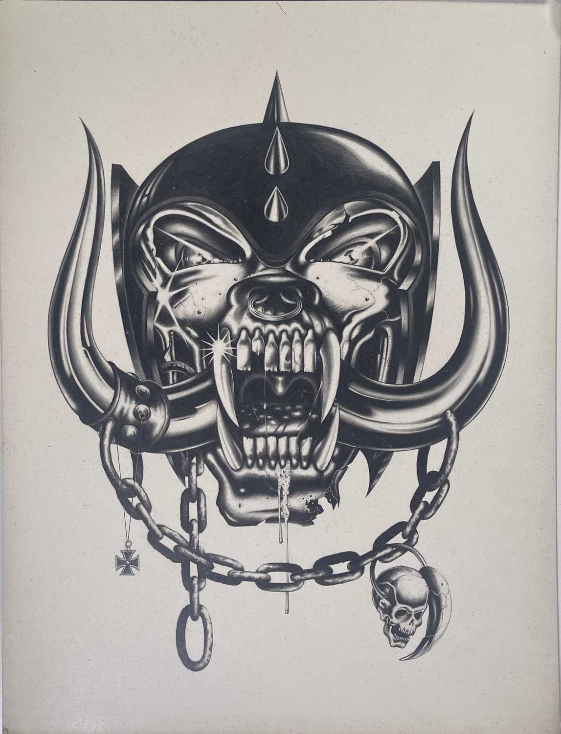 ヴィンテージ　Motörhead アートミラー　Warpig初期Ver.￼ Lot 259 - MOTORHEAD - THE ORIGINAL 'WARPIG' ARTWORK.