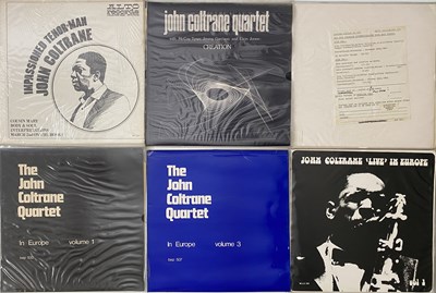 Lot 41 - JOHN COLTRANE - PRIVATE PRESSINGS - LIVE ALBUMS