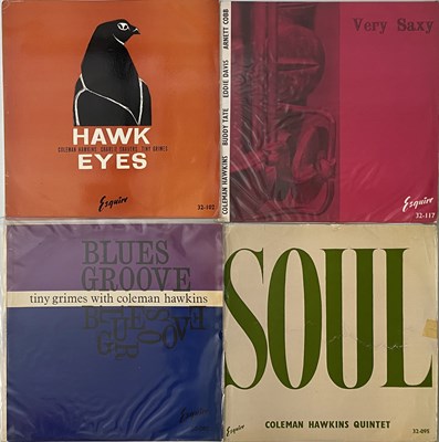 Lot 45 - COLEMAN HAWKINS - ESQUIRE LPs