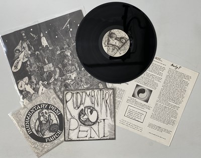 Lot 206 - RUDIMENTARY PENI - LP/ 7" RARITIES PACK