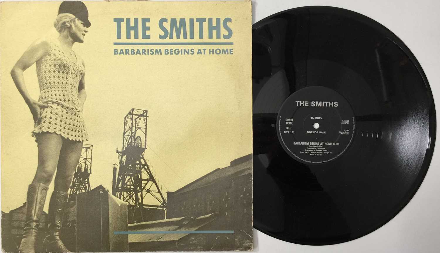 Lot 216 - THE SMITHS - BARBARISM BEGINS AT HOME 12