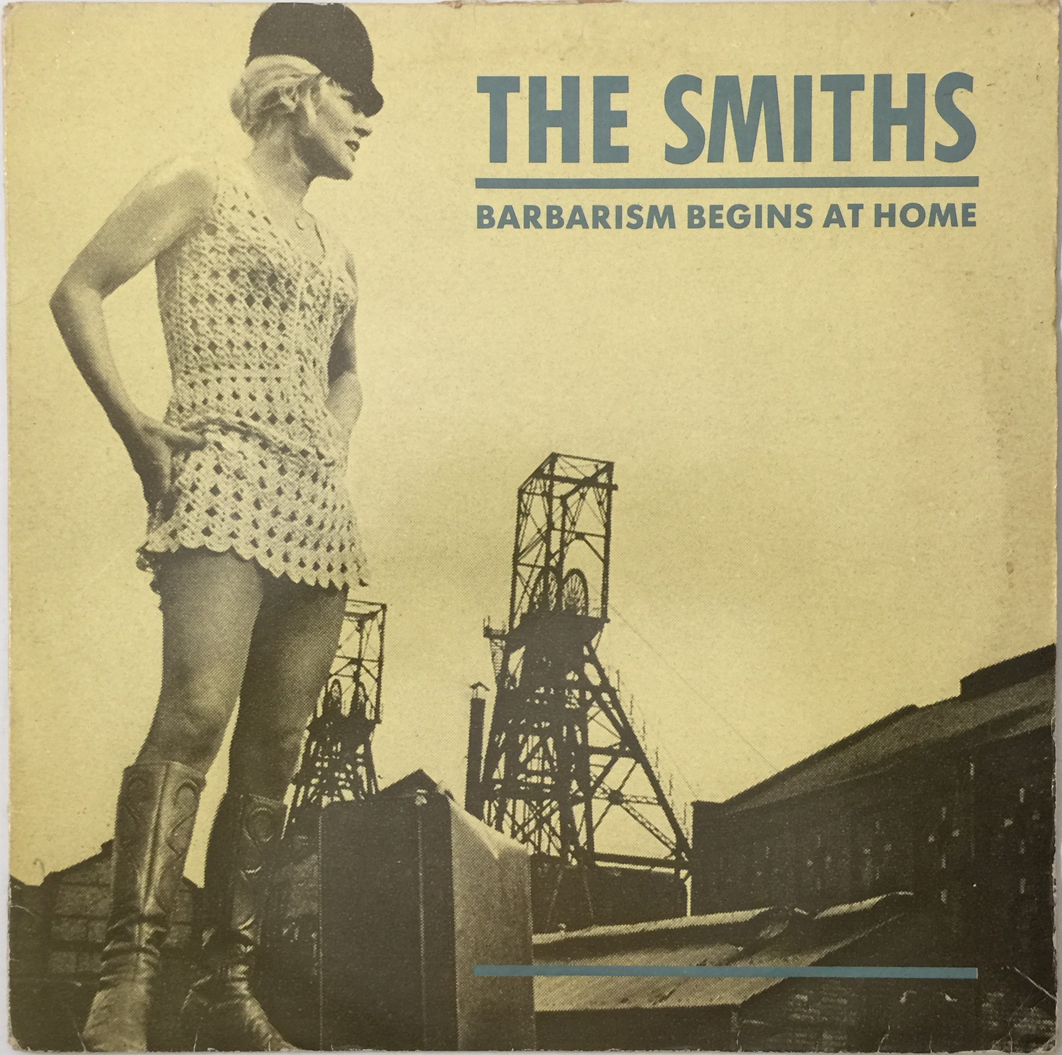 Lot 216 - THE SMITHS - BARBARISM BEGINS AT HOME 12