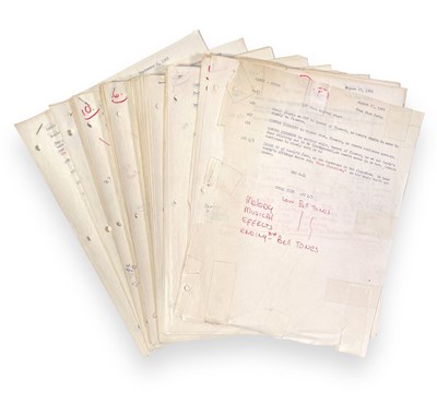 Lot 124 - THE BEATLES / RINGO STARR INTEREST - A WORKING SCRIPT/SCREENPLAY FOR 'CANDY' (1968).