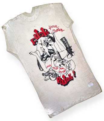 Lot 1 - BOY LONDON ARCHIVE - SEDITIONARIES T-SHIRT  - FUCK YOUR MOTHER.