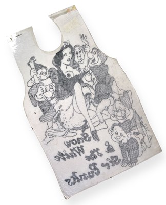 Lot 4 - BOY LONDON ARCHIVE - SEDITIONARIES T-SHIRT  - SNOW WHITE / SIR PUNKS.