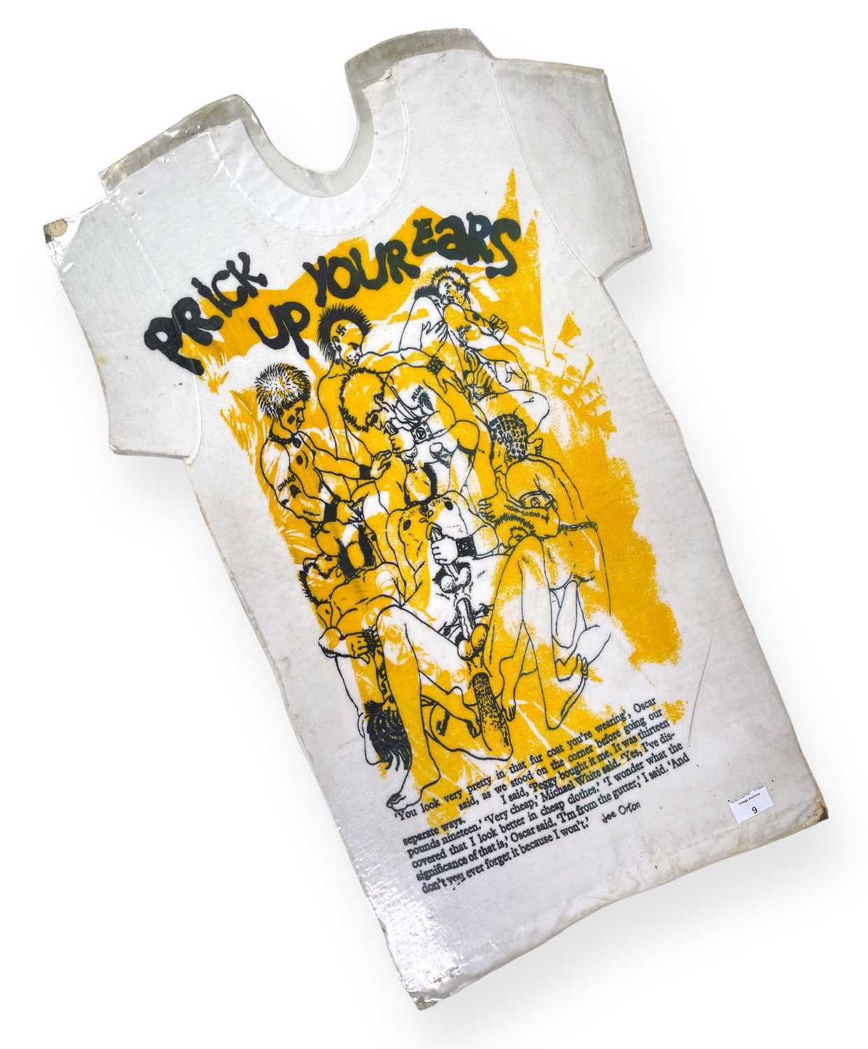 Lot 9 - BOY LONDON ARCHIVE - SEDITIONARIES T-SHIRT  - PRICK UP YOUR EARS.