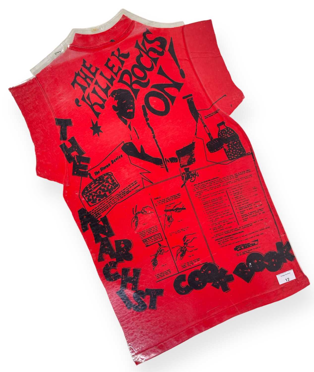 Lot 12 - BOY LONDON ARCHIVE - SEDITIONARIES T-SHIRT  - THE KILLER...