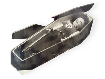 Lot 21 - BOY LONDON / SEDITIONARIES - PUNK FASHION HISTORY - ORIGINAL CELLULOID SHEET WITH SEX PISTOLS/SID VICIOUS 'SOMETHING ELSE' POSTER DESIGN.