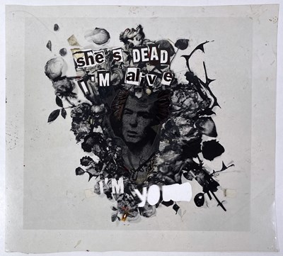 Lot 28 - BOY LONDON / SEDITIONARIES - PUNK FASHION HISTORY - ORIGINAL CELLULOID SHEETS FOR SEX PISTOLS / SID VICIOUS SEDITIONARIES ERA DESIGN.