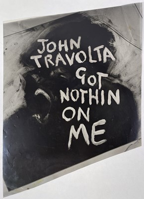 Lot 29 - BOY LONDON / SEDITIONARIES - PUNK FASHION HISTORY - ORIGINAL CELLULOID SHEET FOR SEDITIONARIES ERA 'JOHN TRAVOLTA' DESIGN.