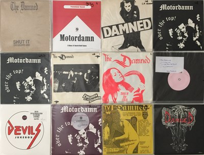 Lot 243 - THE DAMNED - 7" COLLECTION (LIMITED EDITION/ PRIVATE RELEASES)