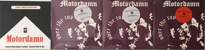 Lot 246 - THE DAMNED/ MOTORHEAD - MOTORDAMN 7" PACK (2011 3x 7" PROMO PACK - DEVILS JUKEBOX - DJB66613R)