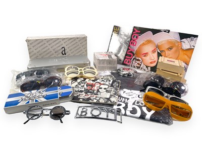 Lot 36 - BOY LONDON - COLLECTABLES INC SUNGLASSES/LIGHTER/WATCH.