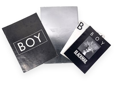 Lot 39 - BOY LONDON - ORIGINAL CATALOGUES INC BLACKMAIL/RARE BEATLES CATALOGUE.