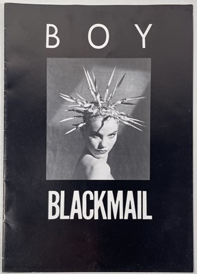 Lot 39 - BOY LONDON - ORIGINAL CATALOGUES INC BLACKMAIL/RARE BEATLES CATALOGUE.