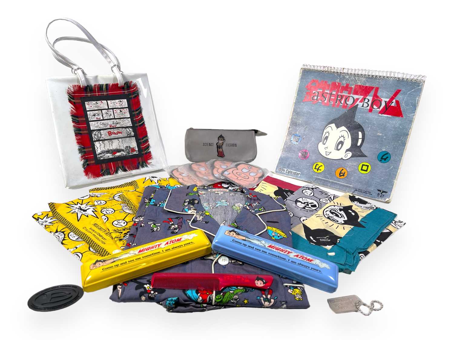 Lot 41 - BOY LONDON - ASTRO BOY / SHIN & COMPANY TIE IN MERCHANDISE AND COLLECTABLES.