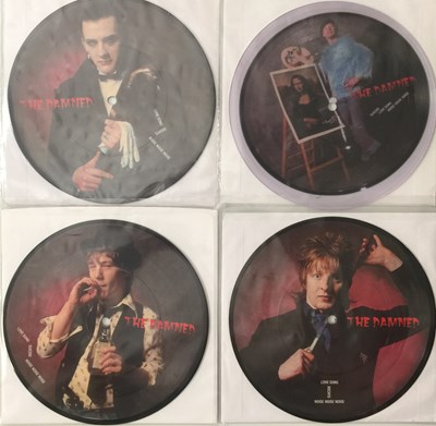 Lot 253 - THE DAMNED - LOVE SONG 7" PACK (COLLECTIBLE BAND MEMBER PICTURE DISCS)