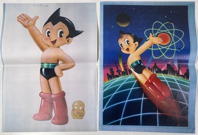Lot 42 - BOY LONDON - ASTRO BOY / SHIN & COMPANY TIE IN MERCHANDISE AND COLLECTABLES.