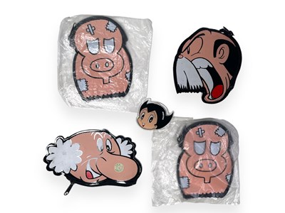 Lot 42 - BOY LONDON - ASTRO BOY / SHIN & COMPANY TIE IN MERCHANDISE AND COLLECTABLES.
