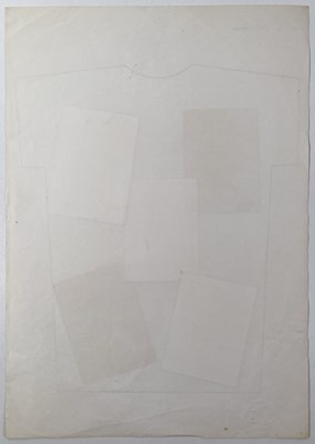 Lot 46 - BOY LONDON - JAMIE REID (1947 - 2023) - JAMIE REID DESIGNS FOR BOY LONDON - ORIGINAL PROOFS FOR T-SHIRT DESIGN - SEX PISTOLS.