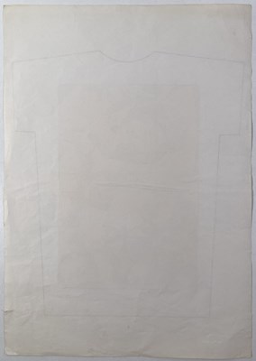 Lot 52 - BOY LONDON - JAMIE REID (1947 - 2023) - JAMIE REID DESIGNS FOR BOY LONDON - ORIGINAL PROOFS FOR T-SHIRT DESIGN.