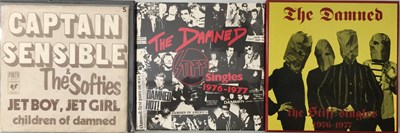 Lot 259 - THE DAMNED & RELATED - 7" COLLECTION (PRESSINGS PACK)