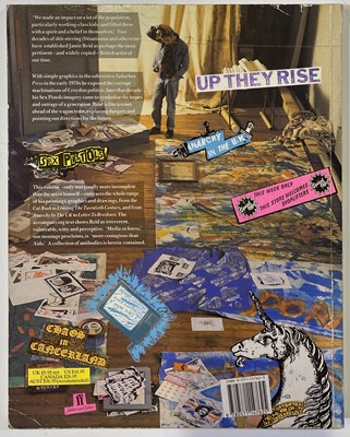 Lot 58 - BOY LONDON - JAMIE REID 'INCOMPLETE WORKS' BOOK AND PROMOTIONAL POSTER.