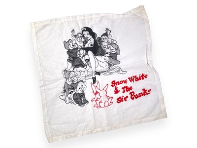 Lot 59 - BOY LONDON - SEDITIONARIES DESIGN - 'SNOW WHITE' PRINTED HANDKERCHIEF.