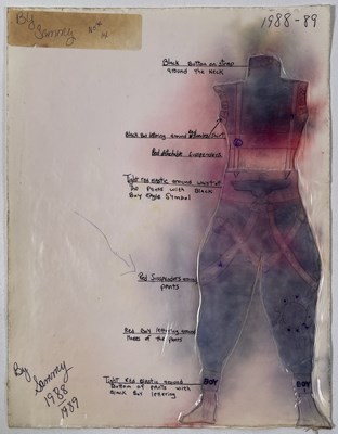Lot 66 - BOY LONDON ARCHIVE - ORIGINAL BOY DESIGNS / ADVERTISING.