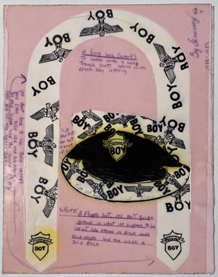 Lot 66 - BOY LONDON ARCHIVE - ORIGINAL BOY DESIGNS / ADVERTISING.