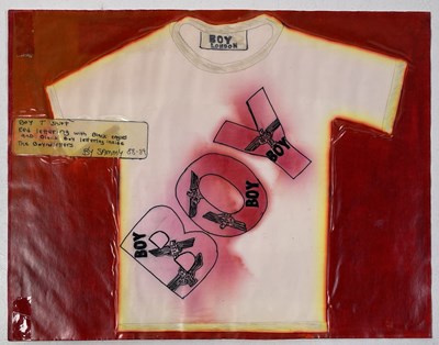 Lot 66 - BOY LONDON ARCHIVE - ORIGINAL BOY DESIGNS / ADVERTISING.