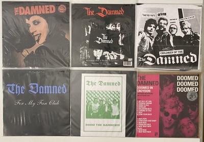 Lot 265 - THE DAMNED - PRIVATELY RELEASED LPs