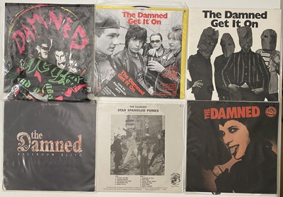 Lot 266 - THE DAMNED - PRIVATELY RELEASED LPs
